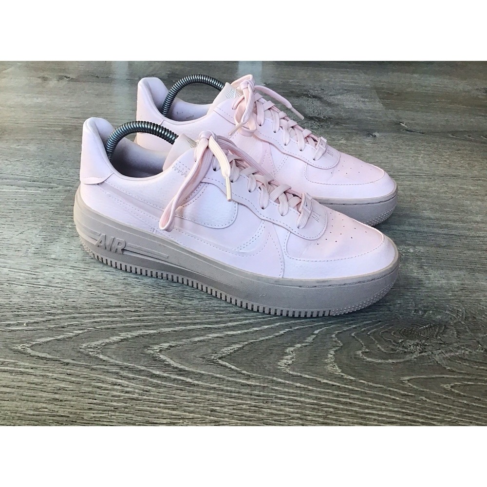 Nike Air Force 1 PLT.AF.ORM Women's Size 10 Pink Leather Shoes DJ9946-600